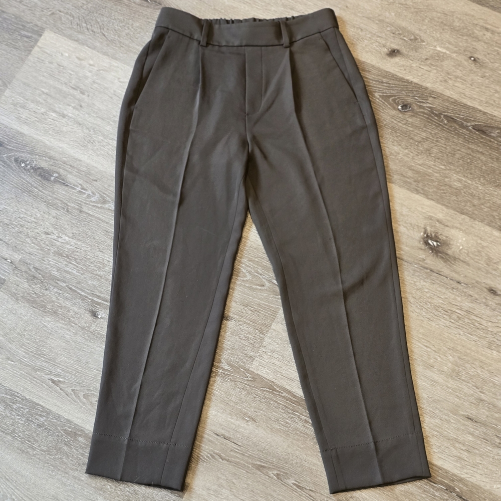 Womens VINCE Olive Slacks